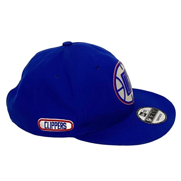 Los Angeles Clippers 9FIFTY New Era Snapback Hat Blue Basketball - Picture 2 of 6